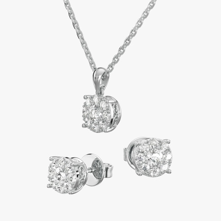 Camellia Jewelry Half Set